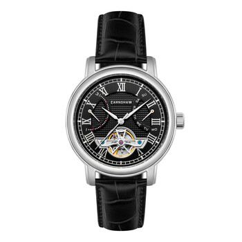 Longcase Black Dial Men's Watch ES-8169-01