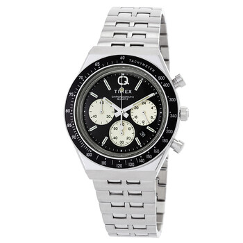 Q Chronograph Quartz Black Dial Men's Watch TW2V42600