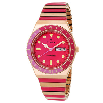 TIMEX/タイメックス Q MalibuTX-TW2V38600 レディース Timex Malibu Quartz Pink Dial Ladies Watch TW2V38600 - Watches