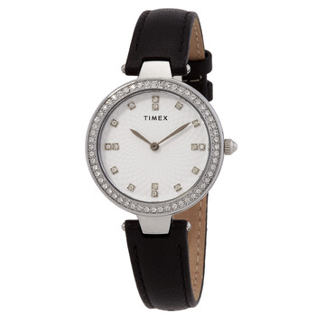 Timex Quartz Stainless Steel Silver Dial Ladies Watch  display picture 1
