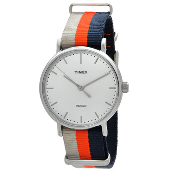 Timex Fairfield Quartz White Dial Unisex Watch Tw2p91200 Timex Fairfield Quartz White Dial Unisex Watch Tw2p91200
