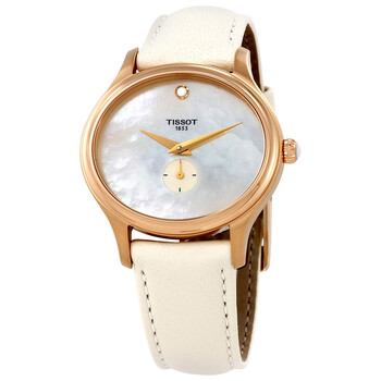 Bella Ora White Mother of Pearl Dial Ladies Watch T103.310.36.111.00
