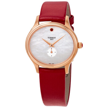 Bella Ora White Mother of Pearl Dial Ladies Watch T103.310.36.111.01