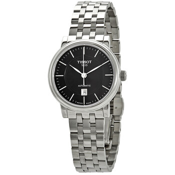 Carson Automatic Black Dial Ladies Watch T122.207.11.051.00