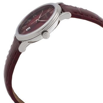 Carson Premium Quartz Red Dial Ladies Watch T122.210.16.373.00