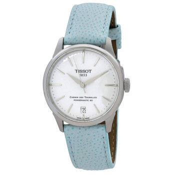 TISSOT ティソ T099.207.16.047.00腕時計 レディース Tissot Chemin Des Tourelles Automatic Chronometer Blue Dial