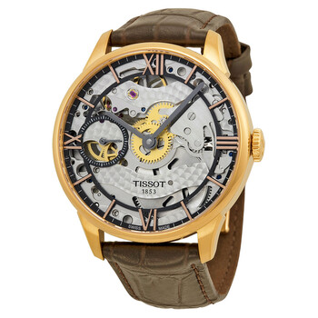 Chemin Des Tourelles Squelette Men's Watch T0994053641800 T099.405.36.418.00