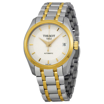 Couturier Automatic White Dial Ladies Watch T035.207.22.011.00
