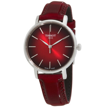 Tissot Everytime Lady Quartz Turquoise Dial Watch