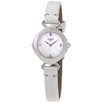 Femini-T Mother of Pearl Diamond Dial Ladies Watch T1131091611601