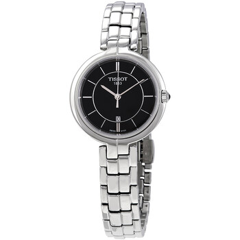 Flamingo чёрный циферблат Ladies Stainless Steel 2