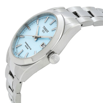 Gentleman Powermatic 80 Automatic Ice Blue Dial Watch T127.407.11.351.00