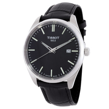 【極美品】TISSOT PR100 スポーツクロノ ブラックダイヤル デイト 極美品】TISSOT PR100 スポーツクロノ ブラックダイヤル デイト