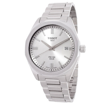 NWT Tissot PRX Quartz Silver Dial Ladies Watch Tissot Tissot Ladies PRX 25mm Watch 003-500-3000088  main image 2