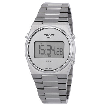 PRX Digital Quartz Silver Dial Watch T1372631103000
