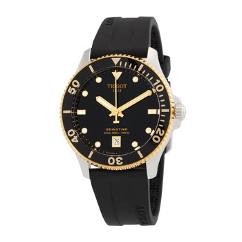 Tissot Seastar Quartz Black Dial Unisex Watch T1202102205100