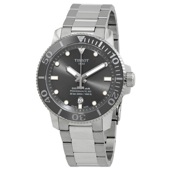Seastar Automatic Grey Dial Men's Watch T120.407.11.081.01