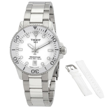 Tissot Seastar 1000 Wilson WNBA Quartz White Dial Unisex  display picture 3