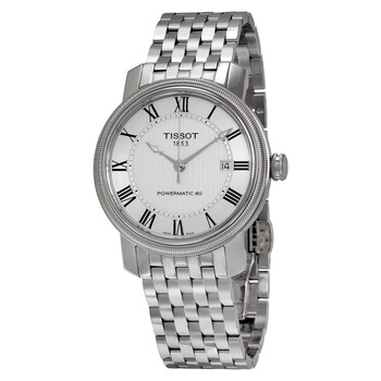 TISSOT ティソ　Carson Powermatic 80　自動巻　シルバー Amazon.co.jp: [ティソ] 腕時計 TISSOT カーソン プレミアム