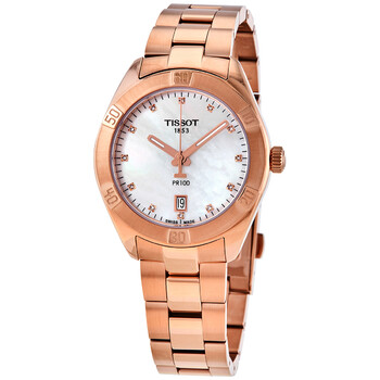 T-Classic PR100 Quartz Diamond Mother of Pearl Dial Ladies Watch T101.910.33.116.00 T-Classic PR100 Quartz Diamond Mother of Pearl Dial Ladies Watch T101.910.33.116.00