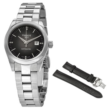 T-My Lady Automatic Diamond Anthracite Dial Ladies Watch T132.007.11.066.00