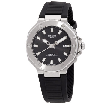Tissot T-Race Powermatic 80 Automatic Black Dial Men's Watch