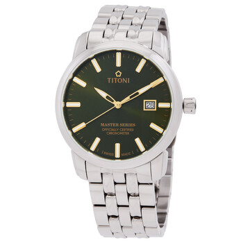 Master Series Automatic Green Dial Men's Watch 83188-S-660Y