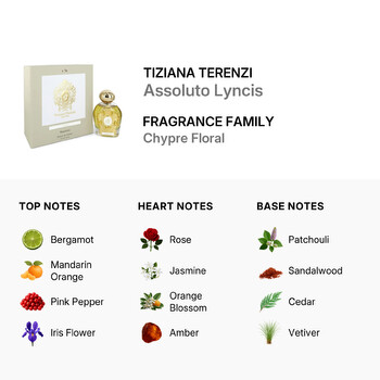 Unisex Extrait De Parfum Assoluto Lyncis EDP 3.4 oz Fragrances 8016741812583