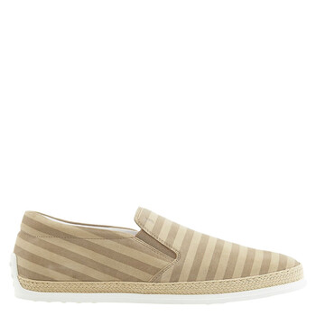 セール★Tod's GOMMINI DOPFIA Woman BROWN Gommino Driving Shoes in Raffia and Leather