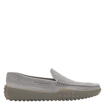 Tods mens slip on shoes in grey suede. s-l400.jpg main image 4