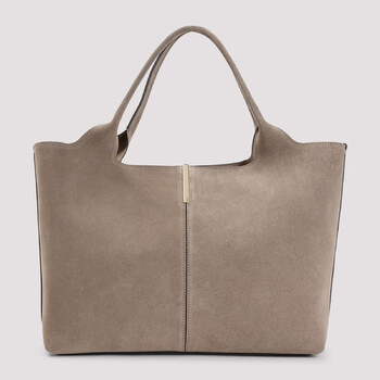 Tod'S Small To Medium Suede Shopping Bag