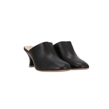 Alexander McQueen Ladies Black Crush Mules, Brand Size 35 ( US