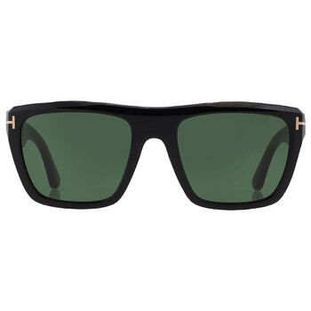 Alberto Green Browline Men's Sunglasses FT1077 01N 55