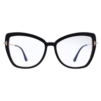 Blue Light Block Butterfly Ladies Eyeglasses FT5882-B 005 55