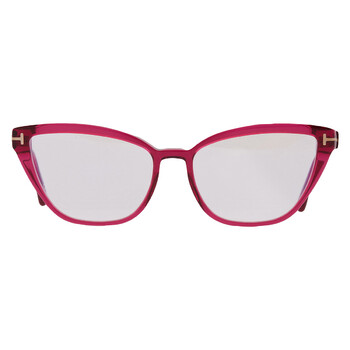 Blue Light Block Cat Eye Ladies Eyeglasses FT5825-B 075 55