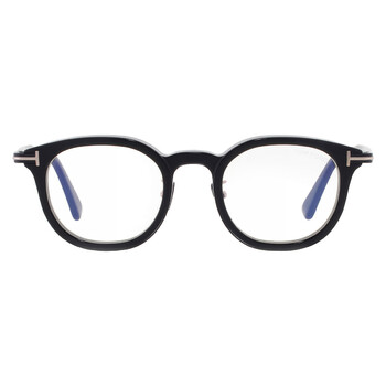 Blue Light Block Oval Unisex Eyeglasses FT6009-D-B 001 48