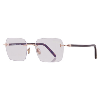 Blue Light Block Pilot Men's Eyeglasses FT5934-B 028 54