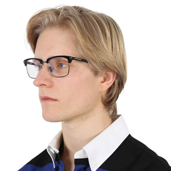 Blue Light Block Square Men's Eyeglasses FT5801-B 001 54 Blue Light Block Square Men's Eyeglasses FT5801-B 001 54