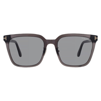 Tom Ford Smoke Square Men's Sunglasses FT1239-K 01A 55