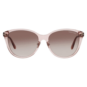 Tom Ford Gradient Smoke Round Ladies Sunglasses FT1133-K 45B  display picture 1