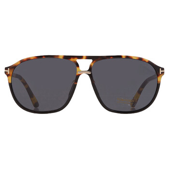 TOMFORD キャットアイサンクラス FT1217 01A Tom Ford Jasper Smoke Pilot Men's Sunglasses FT0835 01A 58