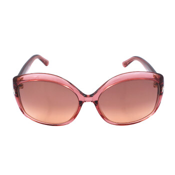 Jimmy Choo Brown Gradient Square Ladies Sunglasses BETT/S 0LHF/HA 
