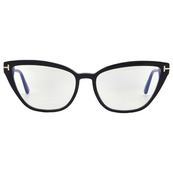 TOM FORD
ブラック マネークリップ カードケース Tom Ford Blue Light Block Cat Eye Ladies Eyeglasses FT5894-B