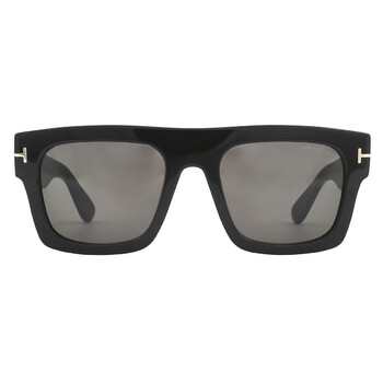 Tom Ford Arnaud Polarized Grey Square Men's Sunglasses FT0625 01D