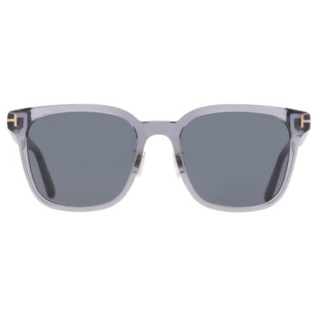 Tom Ford Grey Square Unisex Sunglasses FT0971-K 20B 54