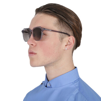 Grey Square Unisex Sunglasses FT0971-K 20B 54