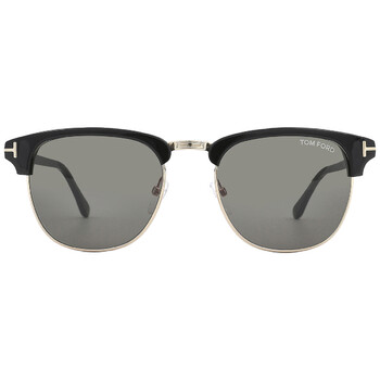 Tom Ford Henry Grey Square Men's Sunglasses FT0248 05N 51
