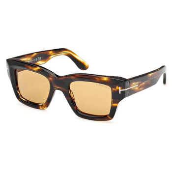 Ilias Amber Square Men's Sunglasses FT1154 52E 50