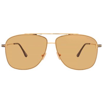 Tom Ford Tex Brown Photochromatic Navigator Men's Sunglasses