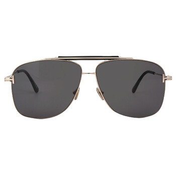 Dior DIORBLACKSUIT AU Smoke Pilot Men's Sunglasses DM40011U